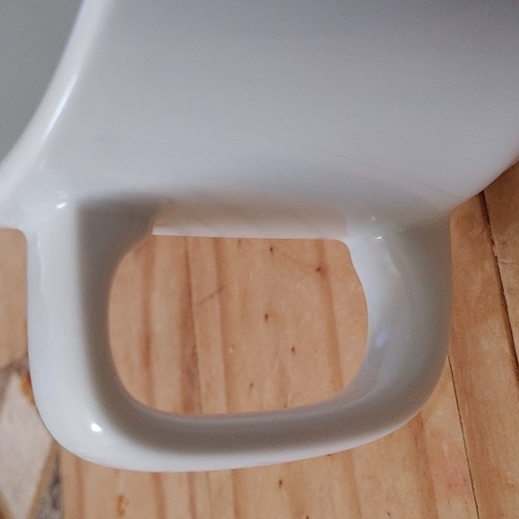 STARBUCKS Renew Coffee Mug Cup 14 oz Toki Japan White 3-Finger Handle - Picture 3 of 3